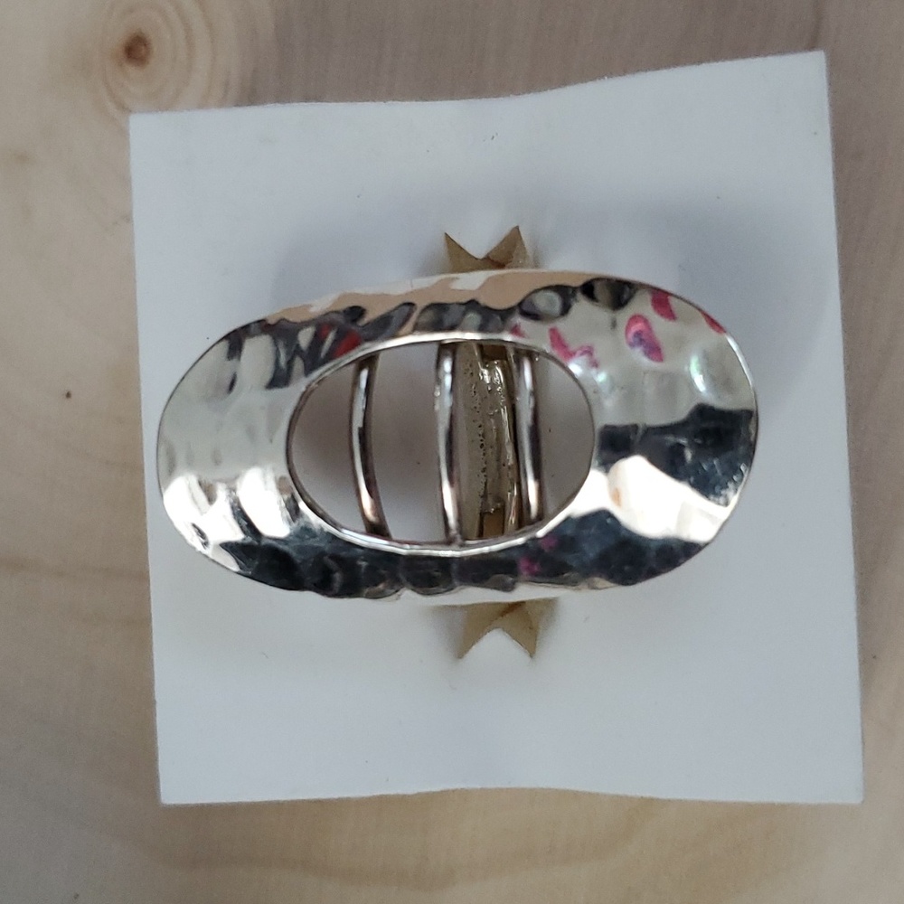 Sterling Silver 925 Large Statement Ring - image 2